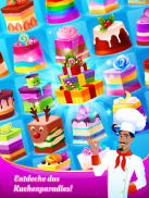 Ausgefallene Kuchen: Match & Merge süßes Abenteuer screenshot 1