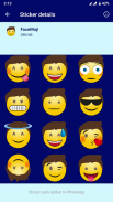 HD Emoji Stickers - WAStickerA screenshot 4