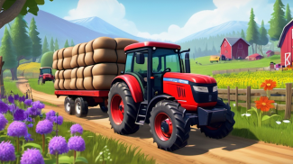 Farming 3D Tractor Simulator screenshot 2