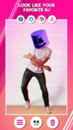 Marshmello Mask Photo Editor screenshot 1