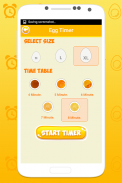 Boiled egg timer screenshot 2