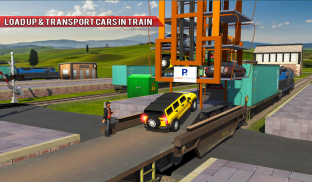 Robo Car Transform: Train Transport Smart Crane 3D screenshot 15