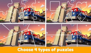 Car City Puzzle Games - Brain Teaser for Kids 2+ screenshot 4