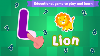 ABC Preschool Kids Tracing & Learning Games - Free screenshot 6