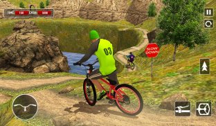 BMX Offroad Bicycle rider Superhero stunts racing screenshot 10
