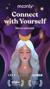 Moonly: Moon Phases & Calendar screenshot 1