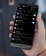 G8 Black Theme for LG V30 G6 V20 G5 Oreo screenshot 5