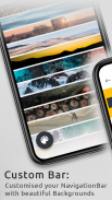 NavigationBar Animations - Customize NavBar screenshot 5