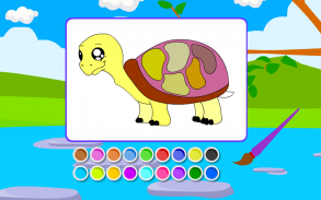 Coloring Game-Happy Turtles screenshot 5