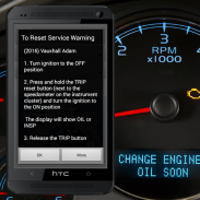 Vehicle Service Reset Oil screenshot 4