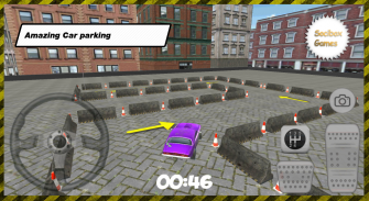 City Purple Car Parking screenshot 6