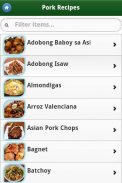 Pinoy Food Recipes screenshot 2