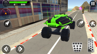 Dino Robot Transform War Game screenshot 2