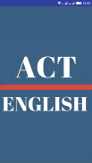 ACT Exam English Practice Test screenshot 7