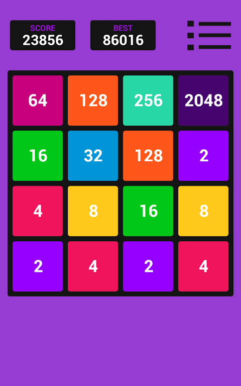 2048 Number Puzzle