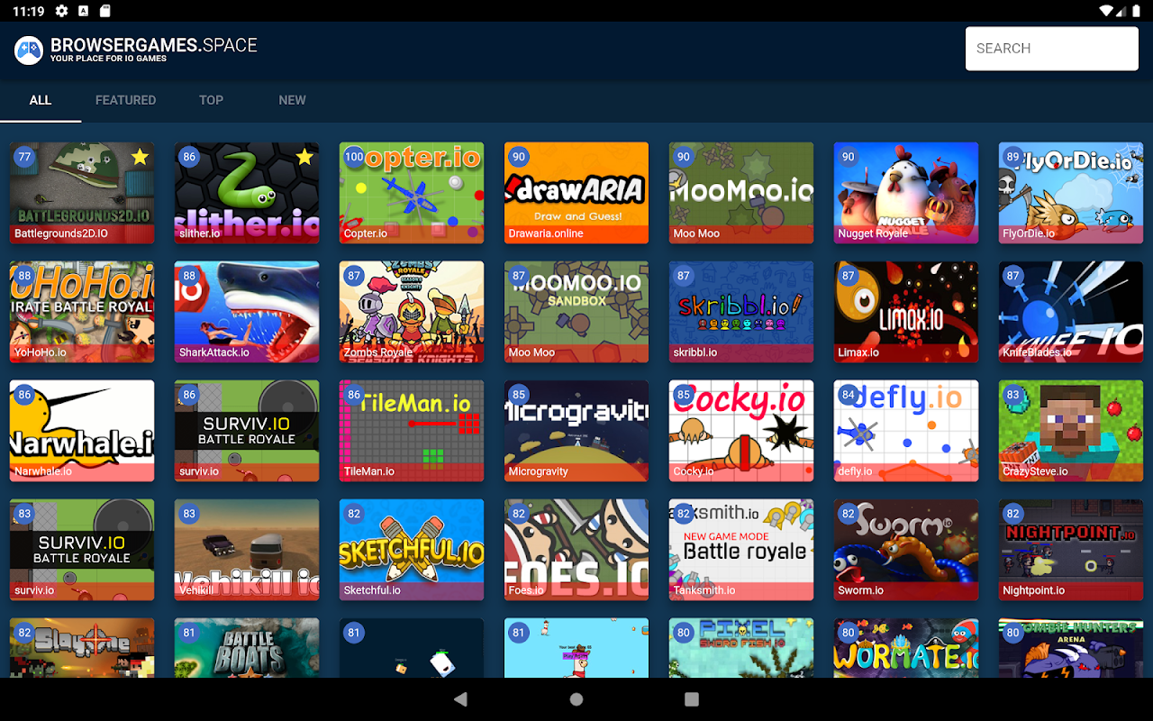 IO Games (Browsergames.Space) - Загрузить APK для Android | Aptoide