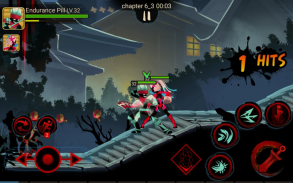 Stickman Ninja Legends Shadow Fighter Revenger War screenshot 2