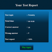 Forestry MCQ screenshot 4