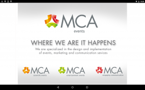 MCA EVENTS screenshot 2