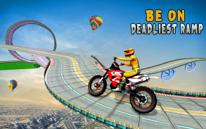 Ramp Bike Impossible Racing Game screenshot 0