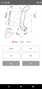 Offset Pipe calculator screenshot 0