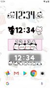 Horloge Mochi Panda Digital screenshot 11