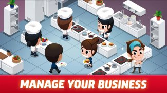 Idle Restaurant Tycoon screenshot 1