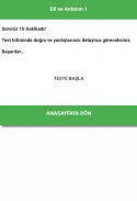 Açık Lise Test Çöz Çıkmış Sorular screenshot 5