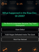 Trivia de fanáticos de la lucha libre de la WWE screenshot 3