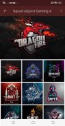 Squad eSport Gaming Logo Ideas screenshot 1