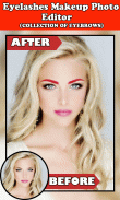 Eyelashes Makeup Photo Editor screenshot 4