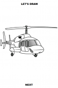 Draw Aircrafts: Helicopter screenshot 0