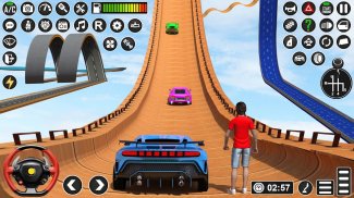 Ramp Car Stunt Driving Games screenshot 0