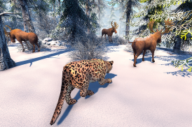 Leopard Game Snow Jungle screenshot 16