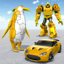 Penguin Robot Car War Game