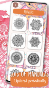 Mandala coloring book screenshot 4