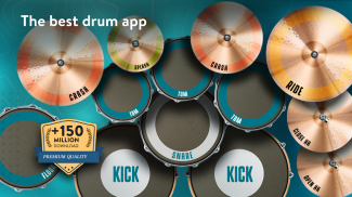 Real Drum: ဒရမ် အစုံတီးသည်။ screenshot 0