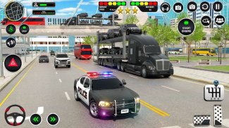 Grand Police Cargo Transporter screenshot 0