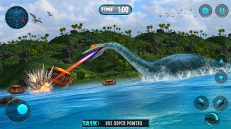 Sea Monster Dinosaur Simulator screenshot 3