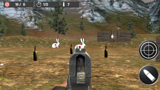 Flasche schießen Spiel 3D screenshot 3