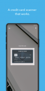 BlinkCard - Scan Credit Cards screenshot 0