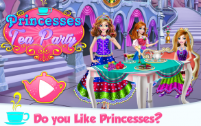 Princesses Tea Party screenshot 0