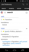 English Spanish Free Dictionary screenshot 2