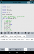 Мобильный C [ C/C++ Compiler ] screenshot 8