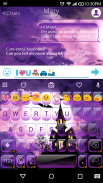 Halloween Emoji Keyboard Theme screenshot 0