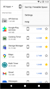 Storage Manager: app space screenshot 2