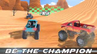 Monster Truck Desert Stunt Race screenshot 2