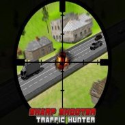 Sharp Shooter Traffic Hunter screenshot 1