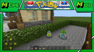 Mod Pixelmon MCPE Pokecraft screenshot 0