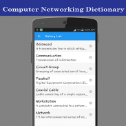 Computer Networking Dictionary screenshot 1